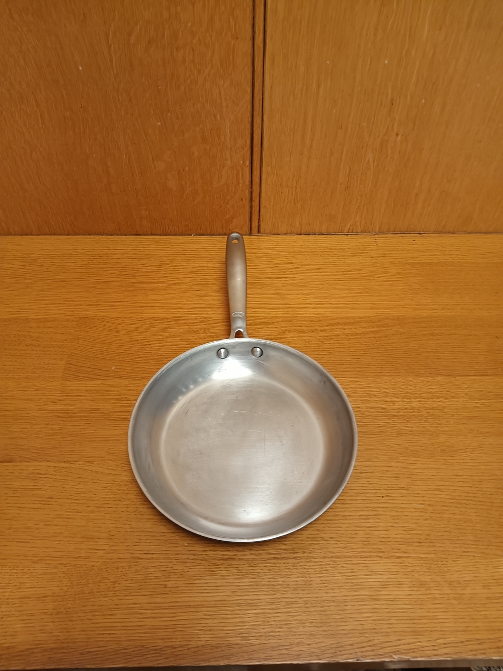 Aluminum induction Frying Pan - Silver